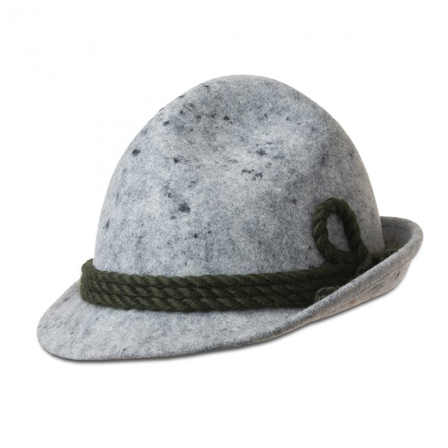 Hat in tyrolean design out of wool felt by HUTTER