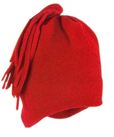 Fleece cap for cold winter days