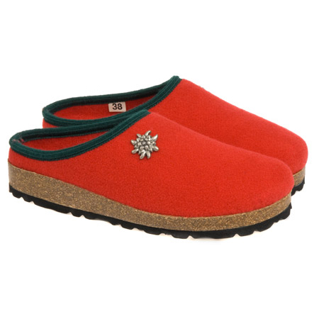 Slippers for women with ornament in sizes 36-41