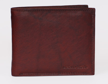 Portmonnaie f�r Herren in Nappaleder -  Sehr sch�ne Herrengeldtasche in echtem Nappaleder. Mit Platz f�r 5 Kreditkarten sowie einem separaten M�nzfach...