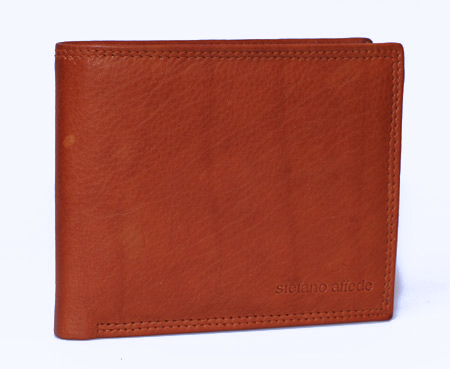 Portmonnaie in echtem Nappa-Leder -  Tolles Portmonnaie mit Platz f�r 9 Kreditkarten. Allerdings ohne M�nzfach. Ma�e ca. 11x9cm. Made in...