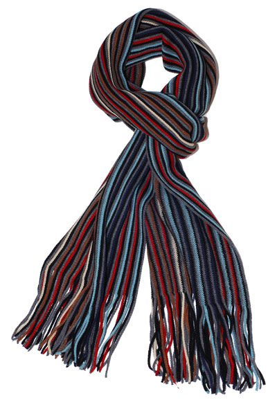 Top-modischer Schal f�r Erwachsene! -  Feingestrickter bunter Schal f�r Damen made in Italy. Warm und angenehm zu tragen. 160 cm...