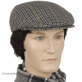 Chequered flat cap in classical design - An extraordinary addition to your wardrobe The classical design and the clear and beautiful form of ...
