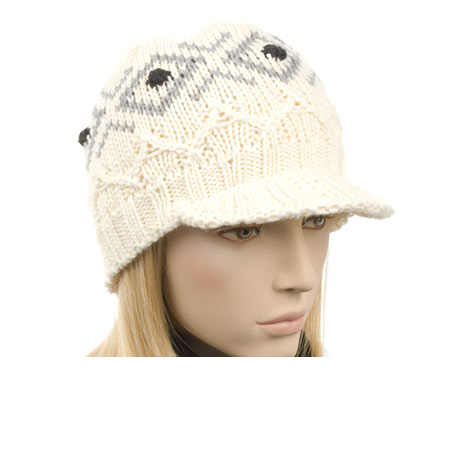 trendy wooly cap for adults -                