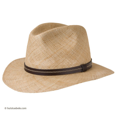 straw hat for men by HUTTER