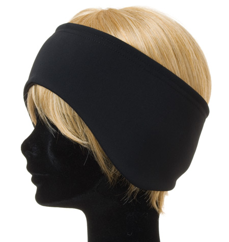 Stirnband aussen neoprene innen fleece Erw. -                