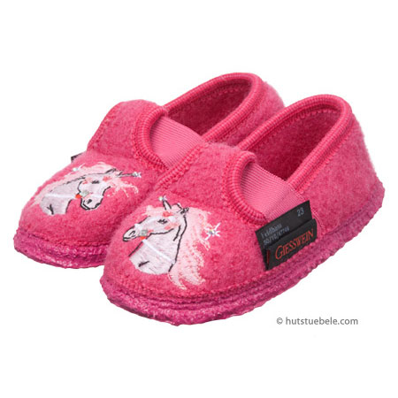 Medium high slippers by Giesswein in Feldham model