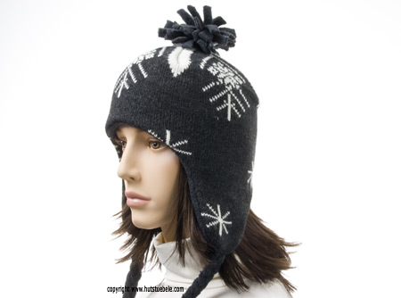 Stylische M�tze im nordischen Design