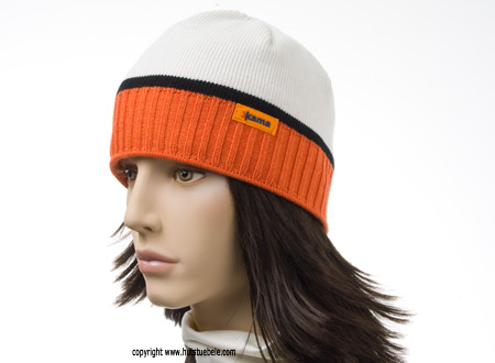 Sportliche Strickm�tze im trendigem Design