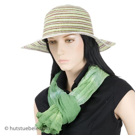 Summer scarf in bright colour