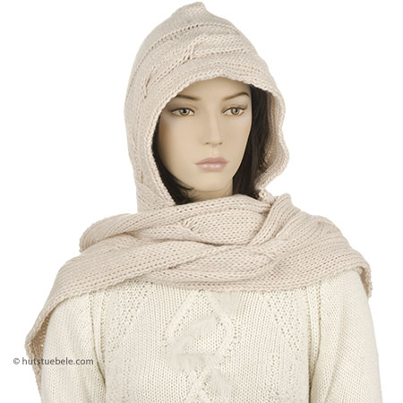 Haubenschal f�r Damen