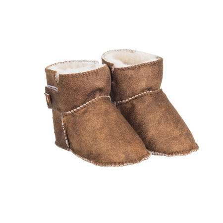 soft slippers for babies out of lambskin