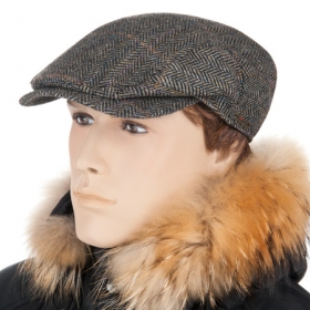 flat cap for men by WIGENS - 