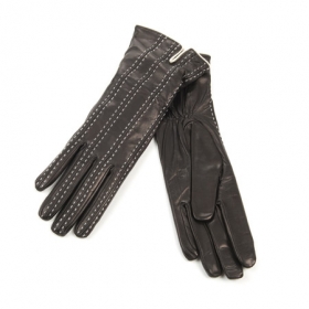 Lederhandschuhe f�r Damen in Comfortl�nge - 
