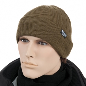 wooly beanie with lining in THINSULATE - 