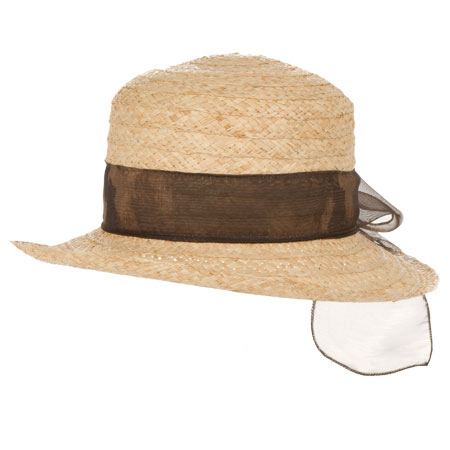 Eleganter Damenstrohhut