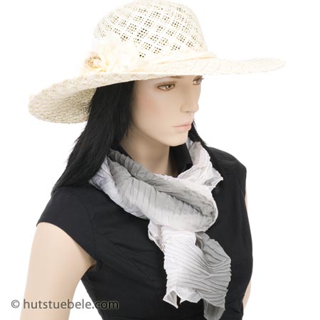 Fashionable summer scarf in modern gradient