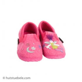 Pantoffel f�r M�dchen Radfeld by Giesswein mit rutschfester Sohle und Feen Applikation - Vertr�umt und trotzdem nicht nur zum Schlafengehen sind diese h�bschen Hausschuhe f�r M�dchen von GI...