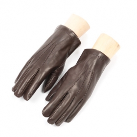 Klassischer Lederhandschuh - Ein feines Leder bildet die Grundlage f�r die Fertigung dieser klassischen Lederhandschuhe. Die g�ng...
