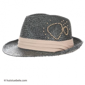 Casual straw trilby - 