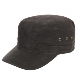 Schildm�tze Basecap aus Leder Cuba Cap by Stetson  - Im Stil der typischen Castro-M�tze zeigt sich das Cuba Cap von STETSON in einer hohen Qualit�t. Daf�...