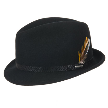 Hut von Stetson mit schmaler Krempe