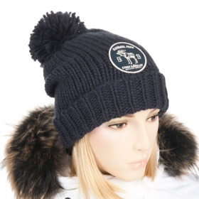 rasta cap with pompon - 