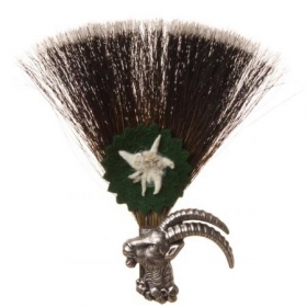 Accessories for tyrolean hats with ibex - applikation - 