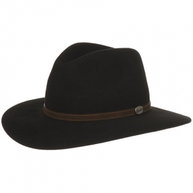 BORSALINO Country mit breiter Krempe - Schick und sportlich pr�sentiert sich hier ein echter Borsalino im Country-Stil. Der elegante Freize...