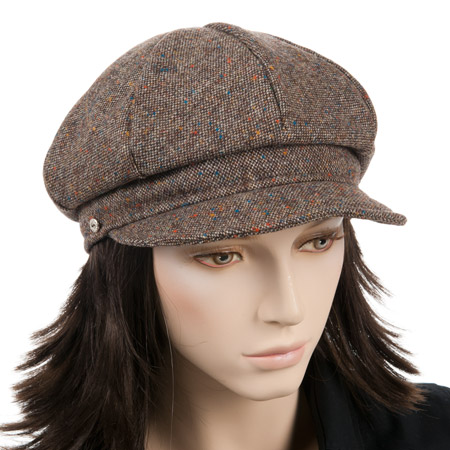 Ballonm�tze in Tweed by Mayser