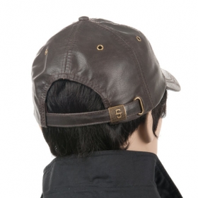 Baseball cap in genuine leather by STETSON - 
