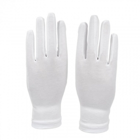 Baumwollhandschuhe wei�e Fingerhandschuhe - 