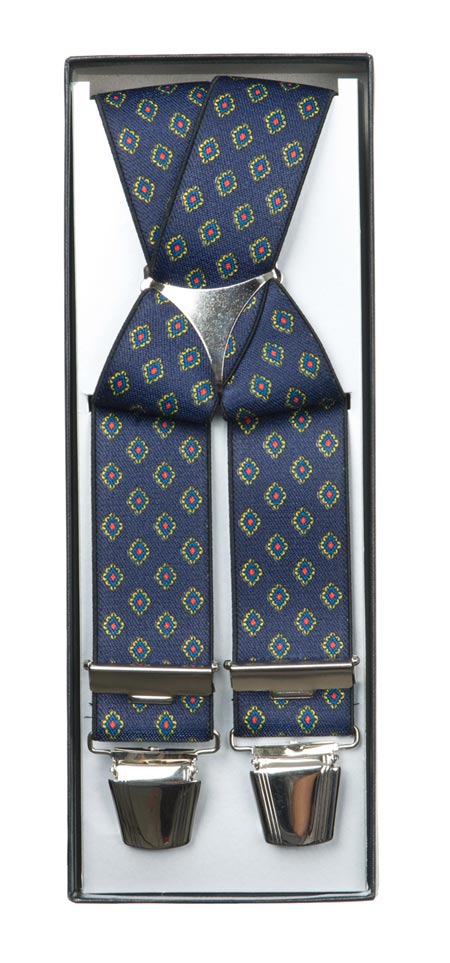 Patterned suspenders in top quality