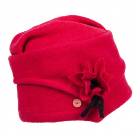 Cap in milled wool by Mayser - 