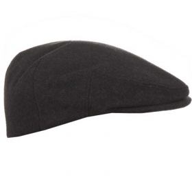 Classic flat cap in best loden quality - Flat cap in loden made of 80% wool and 20% high-quality cashmere. This pleasant cap is produced in I...