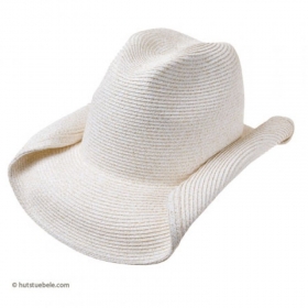 Damenhut Cowboyhut by Hutter mit aufgebogener Krempe im Westernstyle - Jetzt kommt etwas Besonderes! N�mlich ein Cowboyhut f�r Damen wie er heute so eher selten anzutreffe...