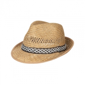 Einfacher Strohhut Trilby f�r Erwachsene - Einfach aber schick pr�sentiert sich dieser Strohhut f�r Herren. Die Herstellung in der italienische...