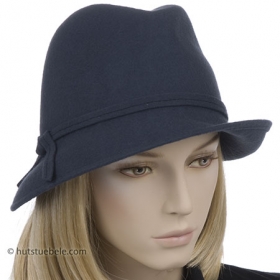 Exklusives Damenmodell aus Wollfilz by Hutter - HUTTER steht f�r Qualit�t und alltagstaugliche Robustheit. Das unterstreicht auch dieses Hutmodell a...
