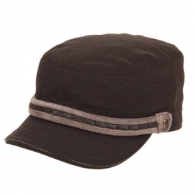 Feminine Schildm�tze im Army Style - Jugendlich frech, trendy und stylisch ist der Auftritt dieser Schildm�tze f�r Damen von Wigens. Flac...