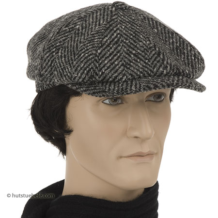 Tweedy cap hatteras made by Stetson