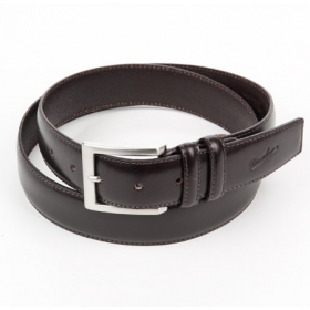 G�rtel f�r Herren aus echtem Leder by Borsalino - Die feine Eleganz dieses G�rtels f�r Herren wird besonders vom feinen Leder betont. Fest und sauber ...