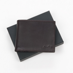 Geldb�rse aus Leder by Borsalino - Aus einem feinen Leder ist diese schicke Geldb�rse von Borsalino gemacht. Ebenso wie die feine und s...