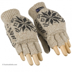 Gloves with lining Thinsulate and norwegian pattern for man - 