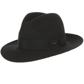 Haarfilzh�te Herrenhut Madison by Stetson Hut mit mittelbreiter Krempe und Ripsband Garnitur - Aus einhundert Prozent nat�rlichem Haarfilz ist dieser formsch�ne Herrenhut von STETSON gefertigt. S...