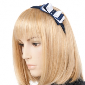Haarreif mit Masche - 
