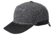 Hervorragende Schildm�tze in Tweed mit Ohrenklappen - Wer auch in der k�hleren Jahreszeit am liebsten Schildm�tzen tr�gt, wird sich �ber dieses Modell fre...