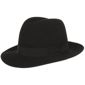 Klassischer BORSALINO Hut Marengo mit mittelbreiter Krempe - Erleben Sie den f�r Einsteiger und passionierte Huttr�ger bew�hrten Hut von Borsalino! Ausgesuchte M...