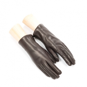 Ladies leather gloves with Lapinlining - 