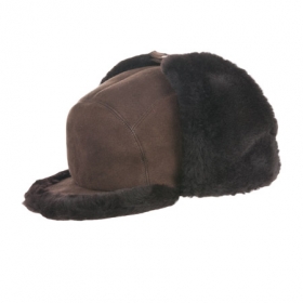 Lammfellm�tze Schildm�tze Basecap f�r Herren - 