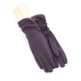 Micro Fleecehandschuhe f�r Damen Handschuhe mit Finger - Die schmale, lange Form der Fingerhandschuhe f�r Damen l�sst diese �u�erst elegant erscheinen. Daf�r...